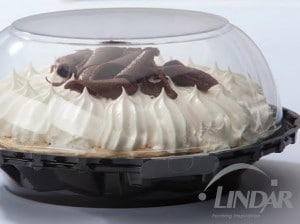 LINDAR’s Simply Secure packaging for pies and cakes is showcased at IDDBA