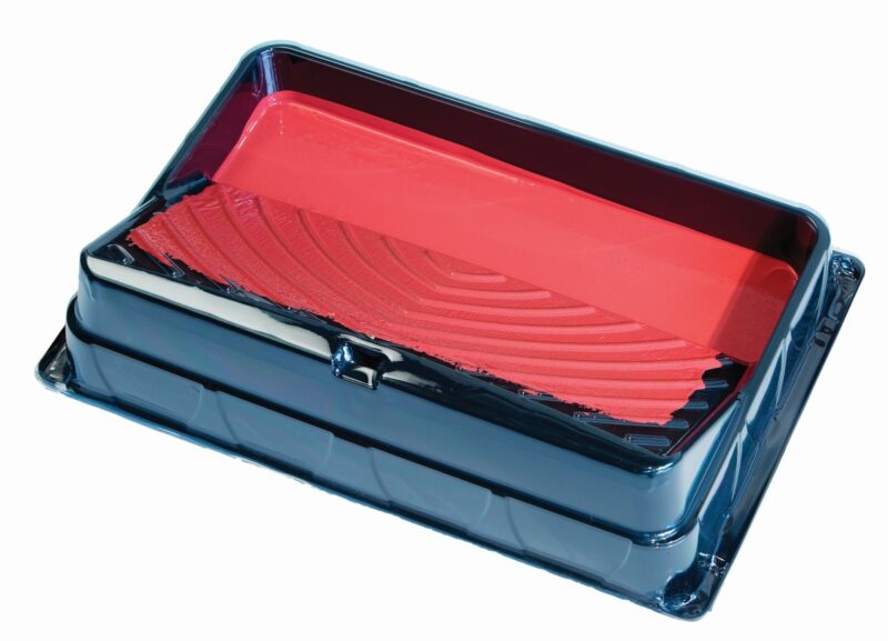 01425 18 In Paintwell Floor Paint Tray And 01480 Paintwell Paint Tray Liner With Paint 001